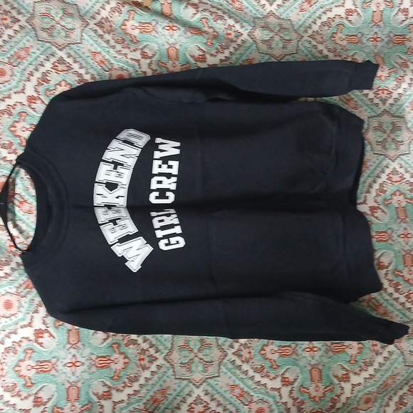 Freeze Weekend Girl Crew Sweater, Size M - Picture 8 of 9